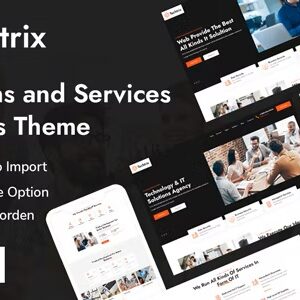 Techtrix - IT Solutions & Technology WordPress Theme with Purchase Code